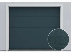 garagentor sektionaltor | glatt anthrazit ral 7016, ohne rille